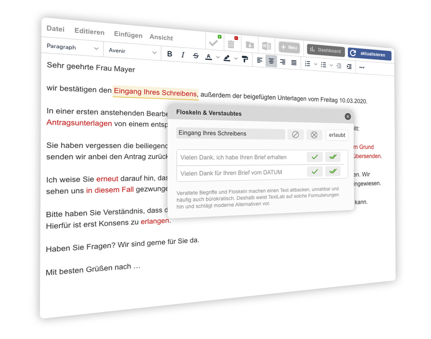 TextLab Software GUI